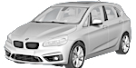 BMW F45 U0266 Fault Code